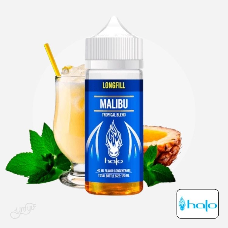 Aroma Malibú Blue Series 40Ml (Longfill) - Halo | Yonofumoyovapeo.com aroma malibú blue series 40ml (longfill) - halo