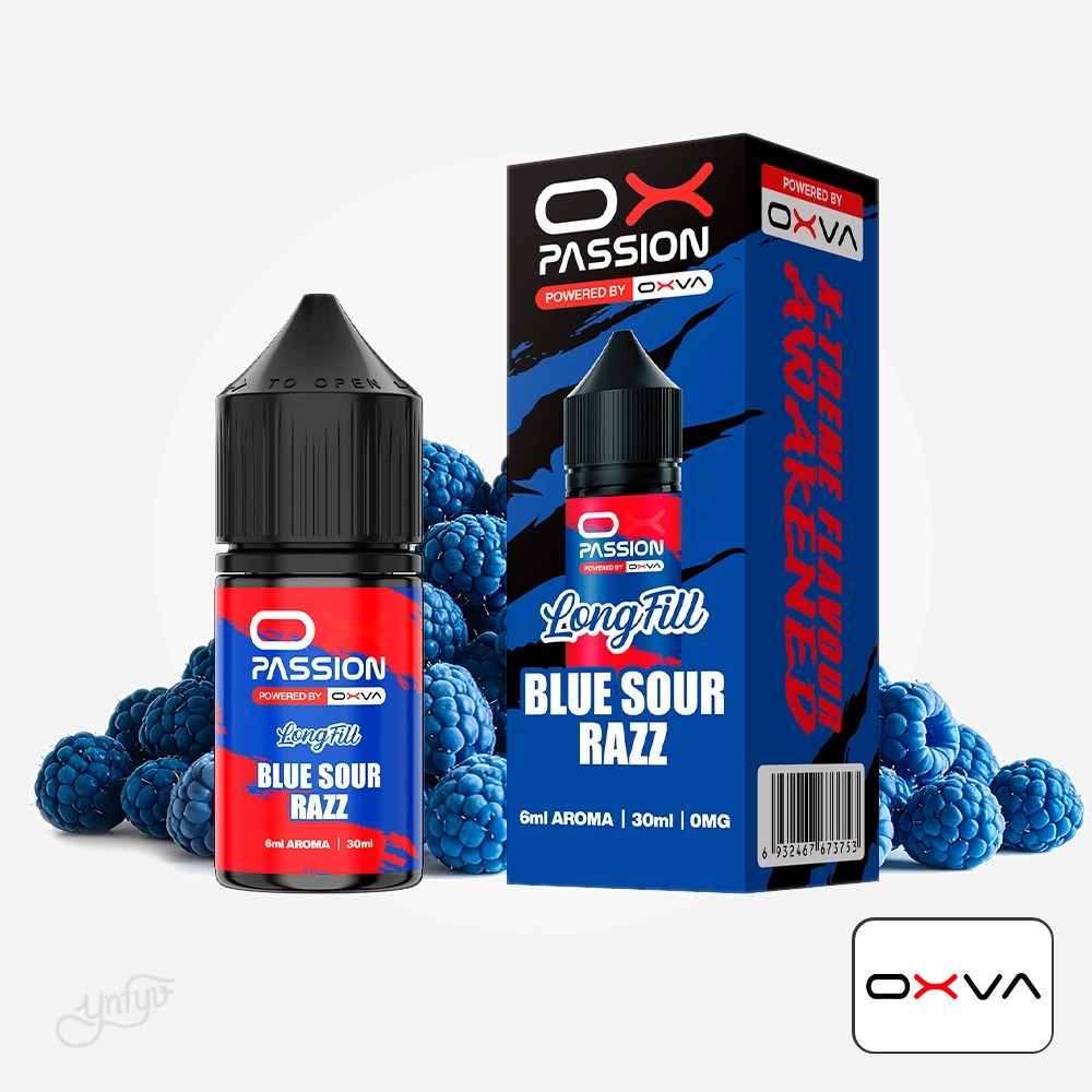 Aroma Ox Passion Blue Sour Razz 6Ml (Longfill) - Oxva | Yonofumoyovapeo.com aroma ox passion blue sour razz 6ml (longfill) - oxva