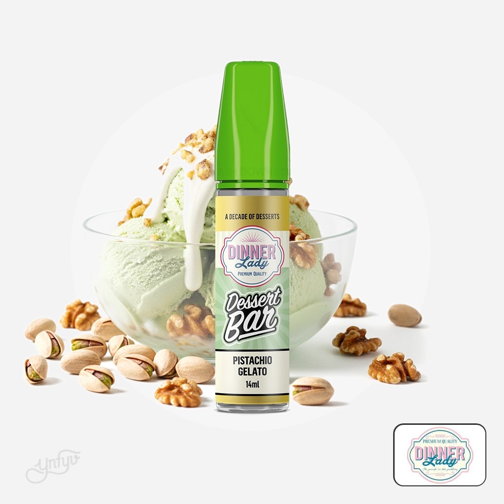Aroma Dessert Bar Pistachio Gelato 14Ml (Longfill) - Dinner Lady | Yonofumoyovapeo.com aroma dessert bar pistachio gelato 14ml (longfill) - dinner lady