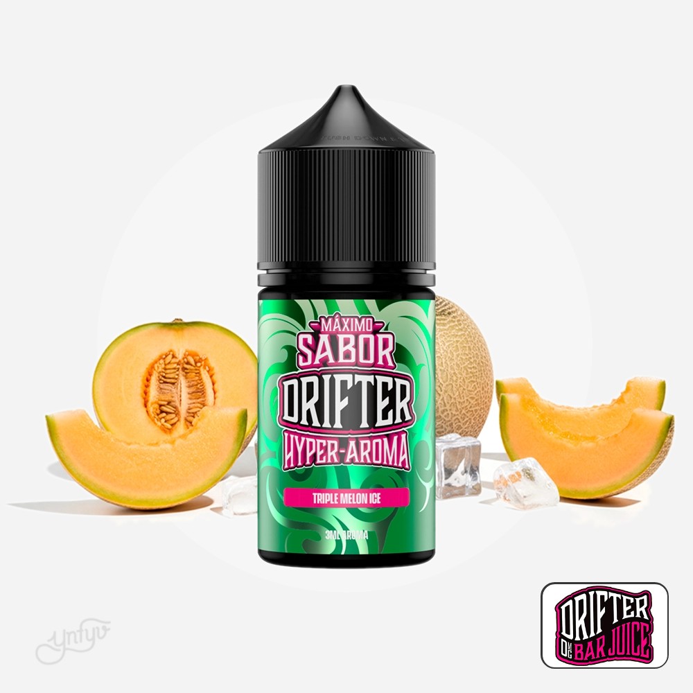 Aroma Hyper Triple Melon Ice 3Ml (Longfill) – Drifter | Yonofumoyovapeo.com aroma hyper triple melon ice 3ml (longfill) – drifter