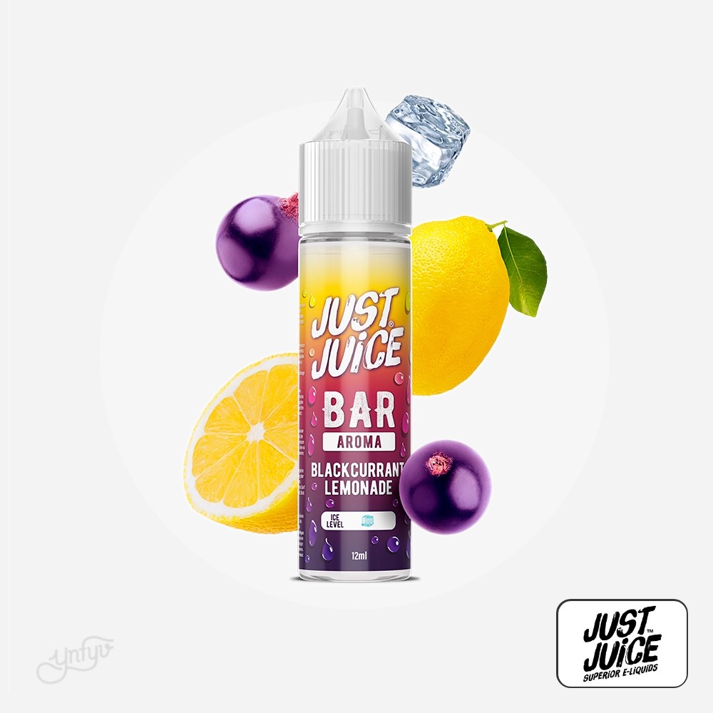 Aroma Bar Blackcurrant Lemonade 12Ml (Longfill) - Just Juice | Yonofumoyovapeo.com aroma bar blackcurrant lemonade 12ml (longfill) - just juice