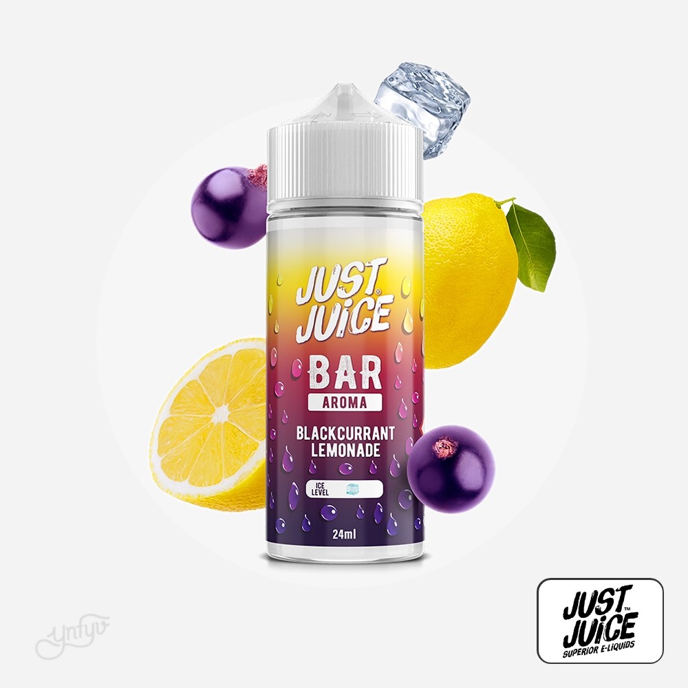 Aroma Bar Blackcurrant Lemonade 24Ml (Longfill) - Just Juice | Yonofumoyovapeo.com aroma bar blackcurrant lemonade 24ml (longfill) - just juice