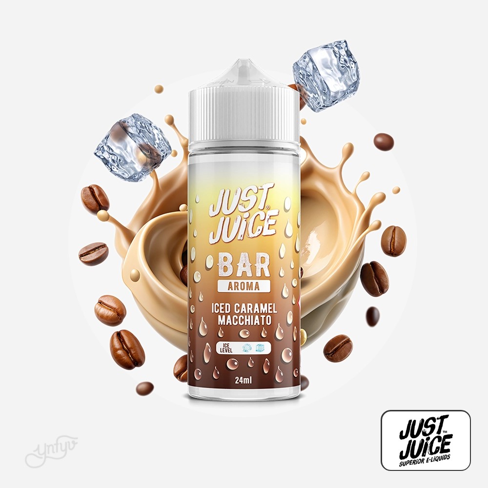 Aroma Bar Iced Caramel Macchiato 24Ml (Longfill) - Just Juice | Yonofumoyovapeo.com aroma bar iced caramel macchiato 24ml (longfill) - just juice