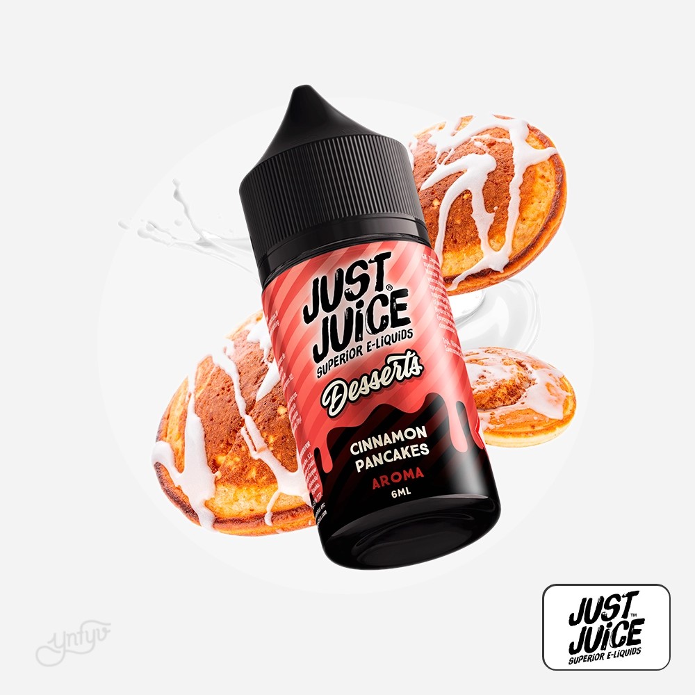 Aroma Cinnamon Pancakes 6Ml (Longfill) - Just Juice | Yonofumoyovapeo.com aroma cinnamon pancakes 6ml (longfill) - just juice