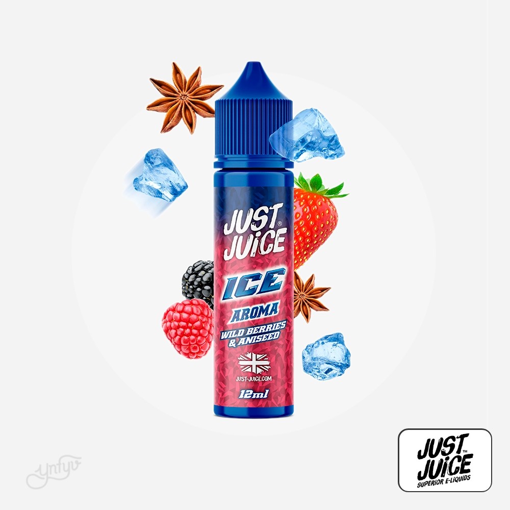 Aroma Ice Wild Berries Aniseed 12Ml (Longfill) - Just Juice | Yonofumoyovapeo.com aroma ice wild berries aniseed 12ml (longfill) - just juice
