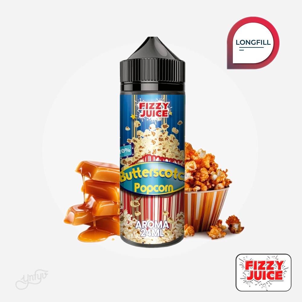 Aroma Butterscotch Popcorn 24Ml (Longfill) - Fizzy Juice | Yonofumoyovapeo.com aroma butterscotch popcorn 24ml (longfill) - fizzy juice