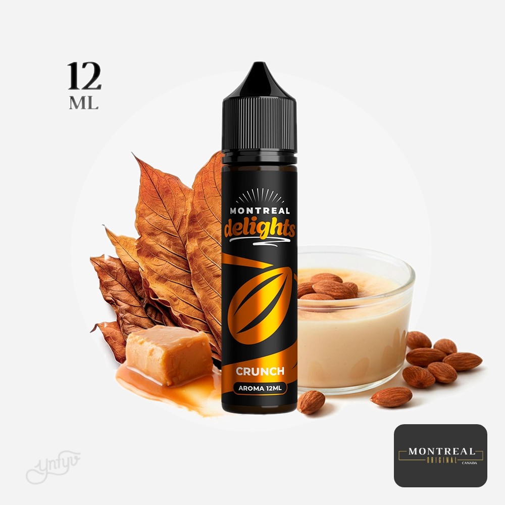 Aroma Delights Crunch 12Ml (Longfill) - Montreal Original | Yonofumoyovapeo.com aroma delights crunch 12ml (longfill) - montreal original