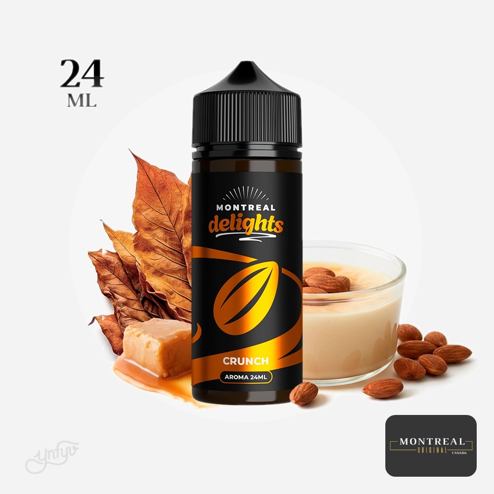 Aroma Delights Crunch 24Ml (Longfill) - Montreal Original | Yonofumoyovapeo.com aroma delights crunch 24ml (longfill) - montreal original