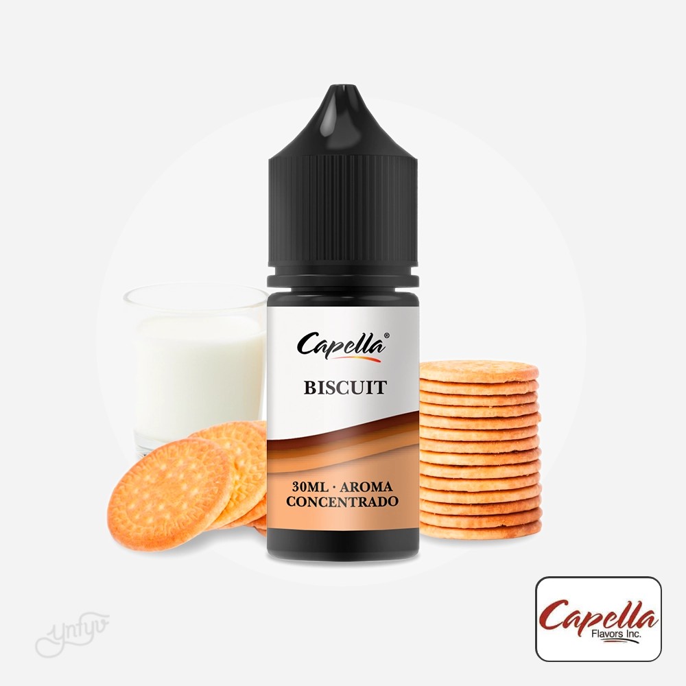 Aroma Flavors Biscuit 30Ml - Capella | Yonofumoyovapeo.com aroma flavors biscuit 30ml - capella