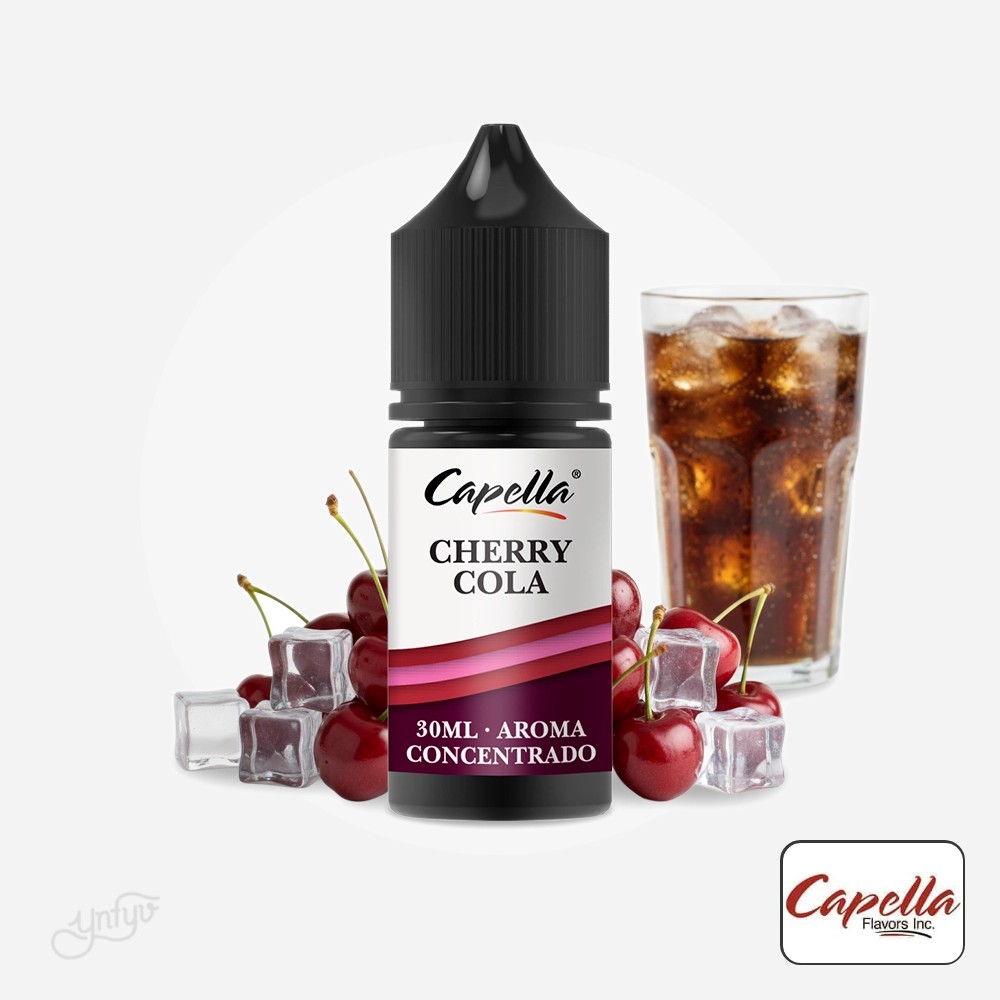 Aroma Flavors Cherry Cola 30Ml - Capella | Yonofumoyovapeo.com aroma flavors cherry cola 30ml - capella