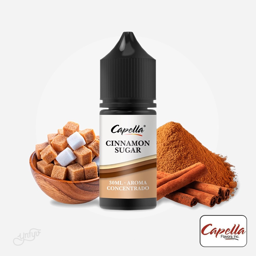 Aroma Flavors Cinnamon Sugar 30Ml - Capella | Yonofumoyovapeo.com aroma flavors cinnamon sugar 30ml - capella