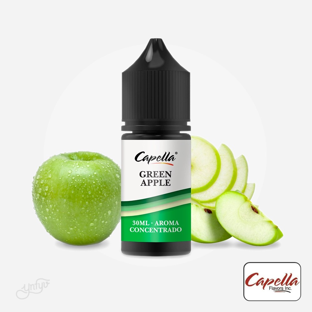 Aroma Flavors Green Apple 30Ml - Capella | Yonofumoyovapeo.com aroma flavors green apple 30ml - capella