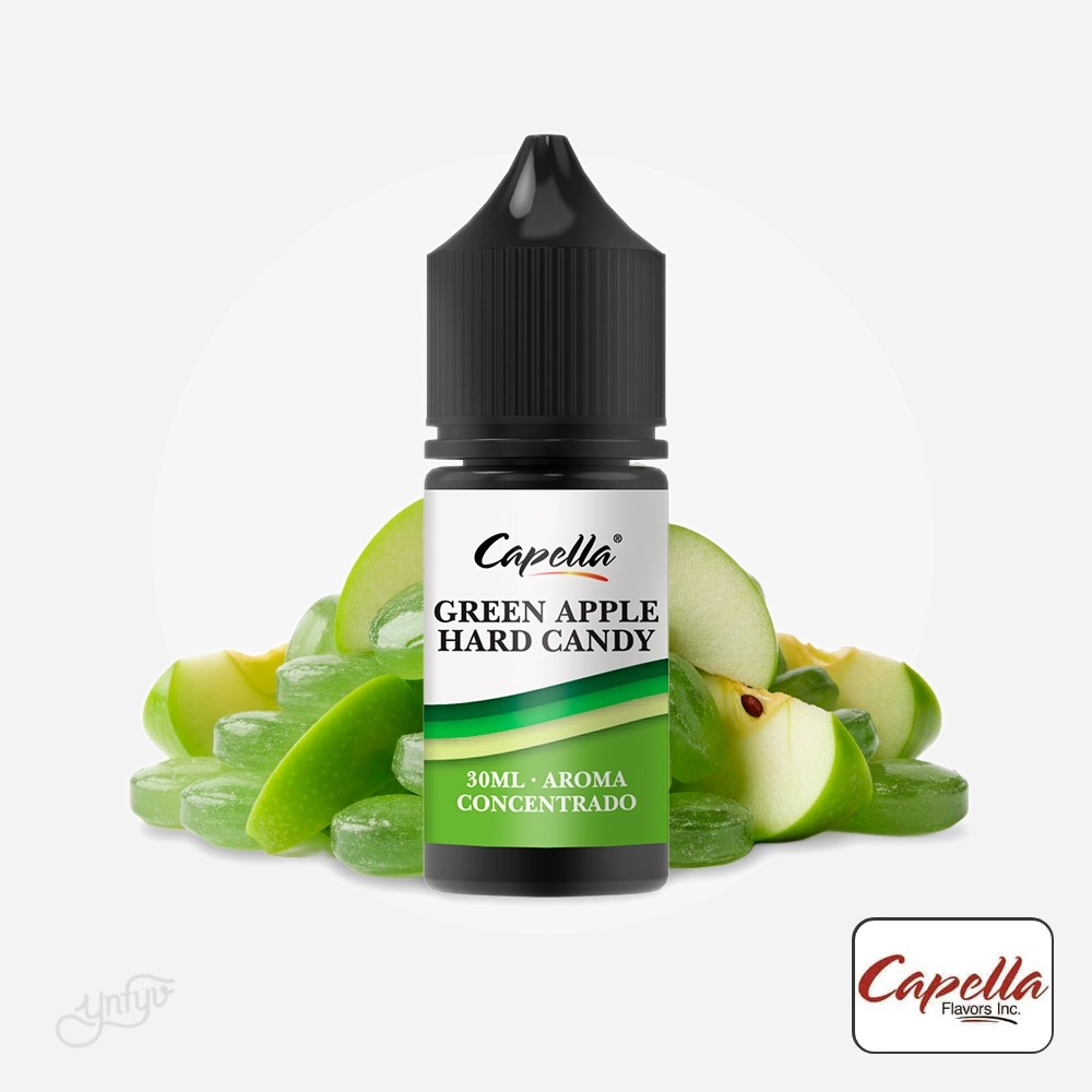 Aroma Flavors Green Apple Hard Candy 30Ml - Capella | Yonofumoyovapeo.com aroma flavors green apple hard candy 30ml - capella