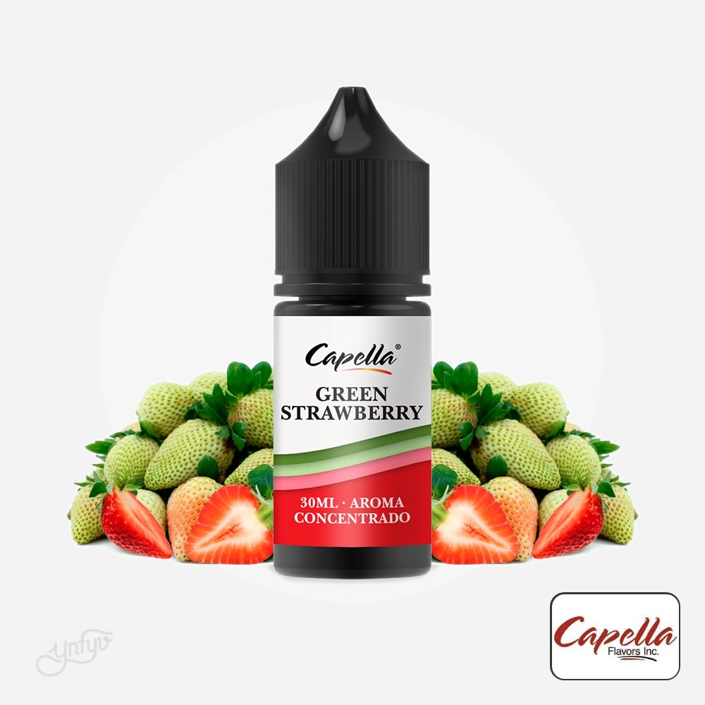 Aroma Flavors Green Strawberry 30Ml - Capella | Yonofumoyovapeo.com aroma flavors green strawberry 30ml - capella