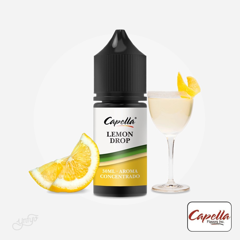 Aroma Flavors Lemon Drop 30Ml - Capella | Yonofumoyovapeo.com aroma flavors lemon drop 30ml - capella