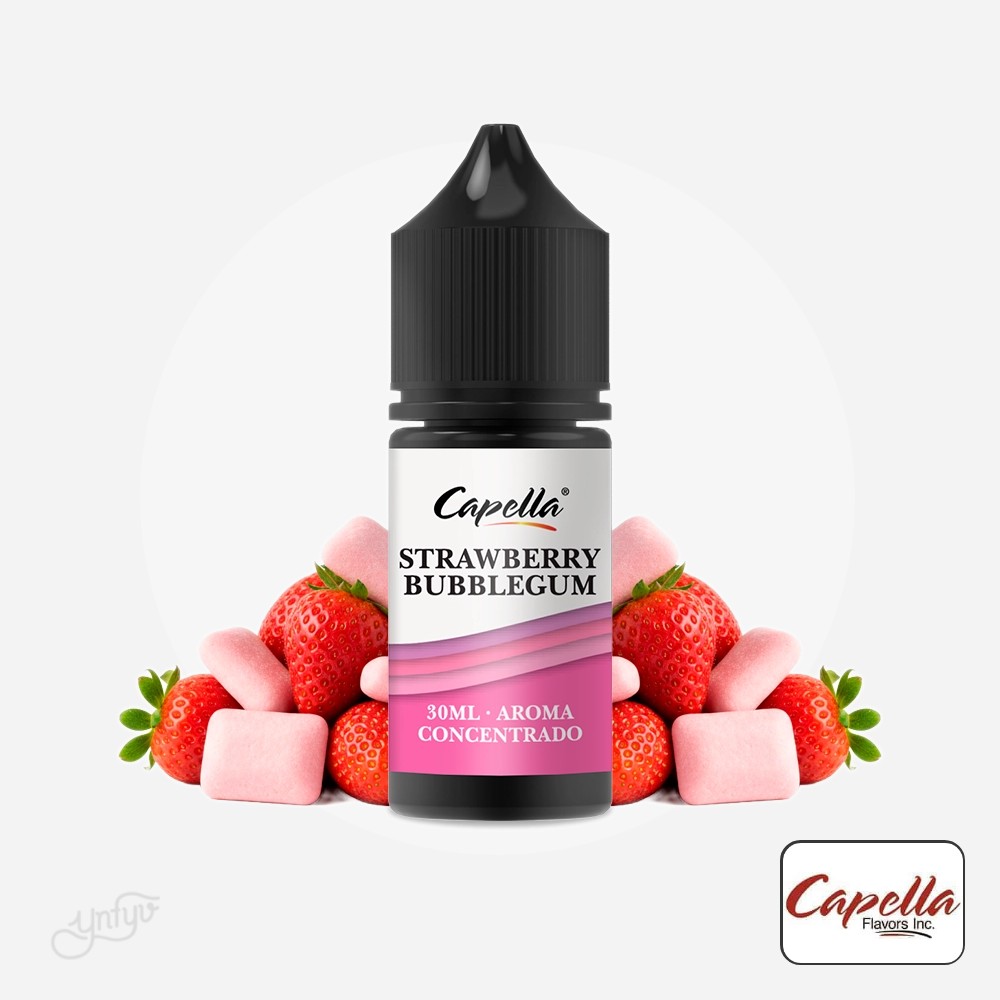 Aroma Flavors Strawberry Bubblegum 30Ml - Capella | Yonofumoyovapeo.com aroma flavors strawberry bubblegum 30ml - capella
