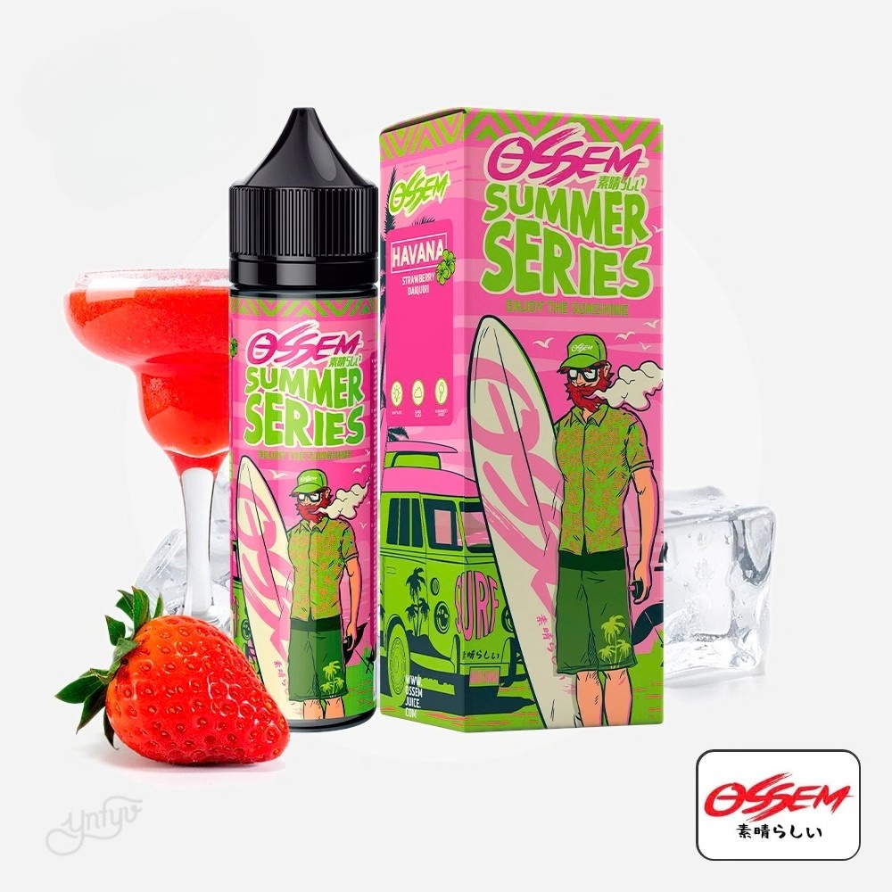 Aroma Havana Strawberry Daiquiri 20Ml (Longfill) - Ossem | Yonofumoyovapeo.com aroma havana strawberry daiquiri 20ml (longfill) - ossem