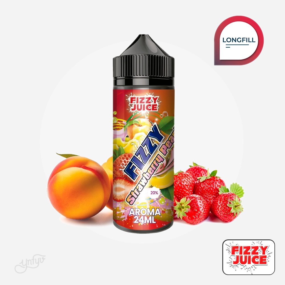 Aroma Strawberry Peach 24Ml (Longfill) - Fizzy Juice | Yonofumoyovapeo.com aroma strawberry peach 24ml (longfill) - fizzy juice