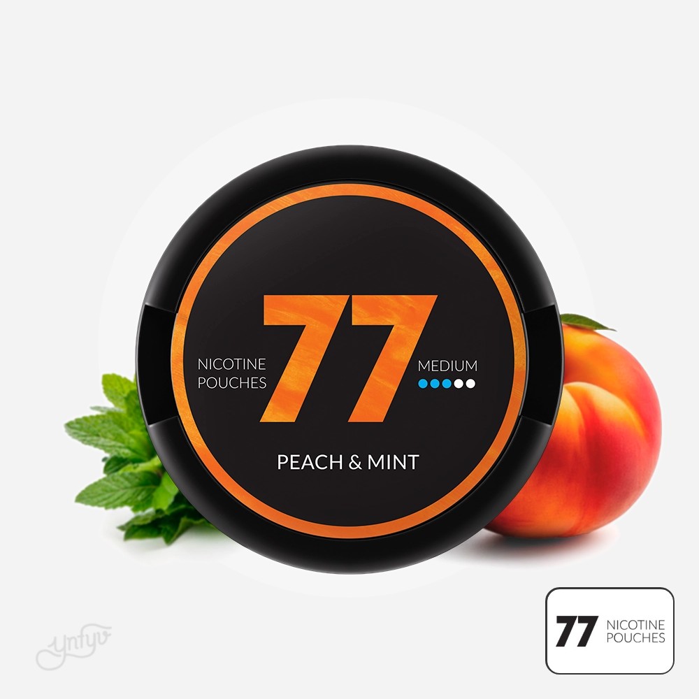 Bolsas De Nicotina Peach Mint - 77 | Yonofumoyovapeo.com bolsas de nicotina peach mint - 77