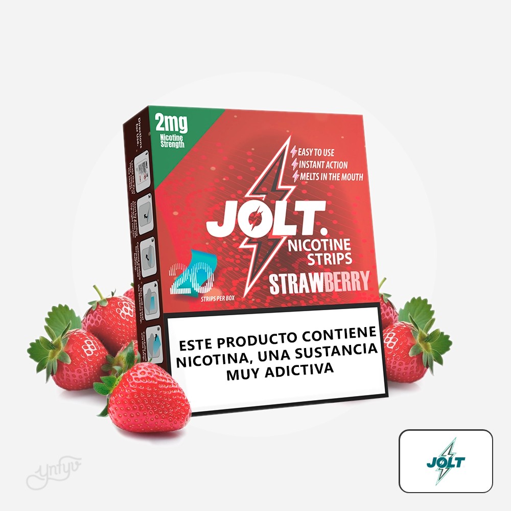 Bolsas De Nicotina Strawberry 2Mg - Jolt | Yonofumoyovapeo.com bolsas de nicotina strawberry 2mg - jolt