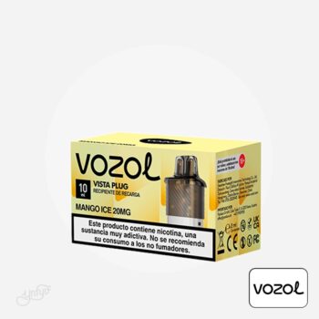 Cartucho Precargado Vista Plug 2+10 Mango Ice 20Mg Vozol | Yonofumoyovapeo.com cartucho precargado vista plug 2+10 mango ice 20mg vozol barato en yonofumoyovapeo.com