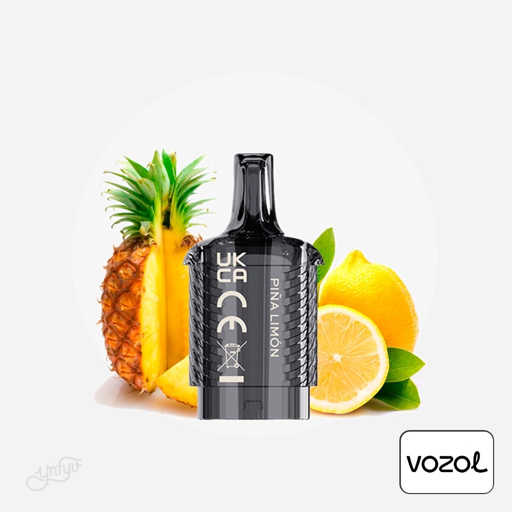 Cartucho Precargado Vista Plug 2+10 Piña Limón 20Mg Vozol | Yonofumoyovapeo.com cartucho precargado vista plug 2+10 piña limón 20mg vozol