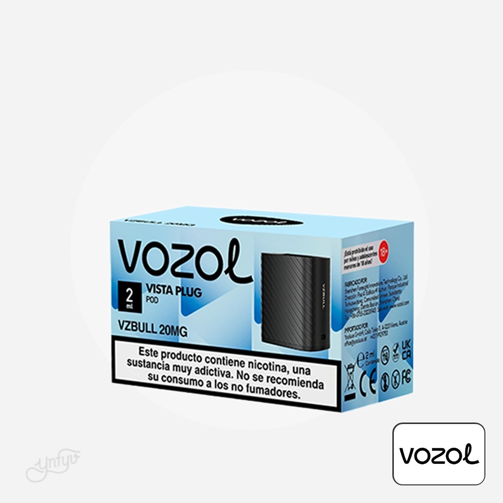 Cartucho Precargado Vista Plug 2+10 Vzbull 20Mg Vozol | Yonofumoyovapeo.com cartucho precargado vista plug 2+10 vzbull 20mg vozol - imagen 4