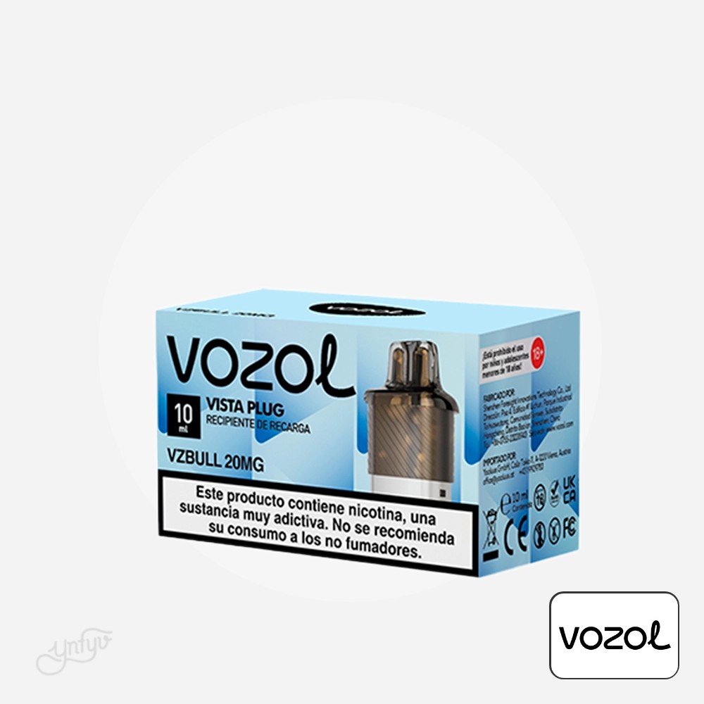 Cartucho Precargado Vista Plug 2+10 Vzbull 20Mg Vozol | Yonofumoyovapeo.com cartucho precargado vista plug 2+10 vzbull 20mg vozol - imagen 3