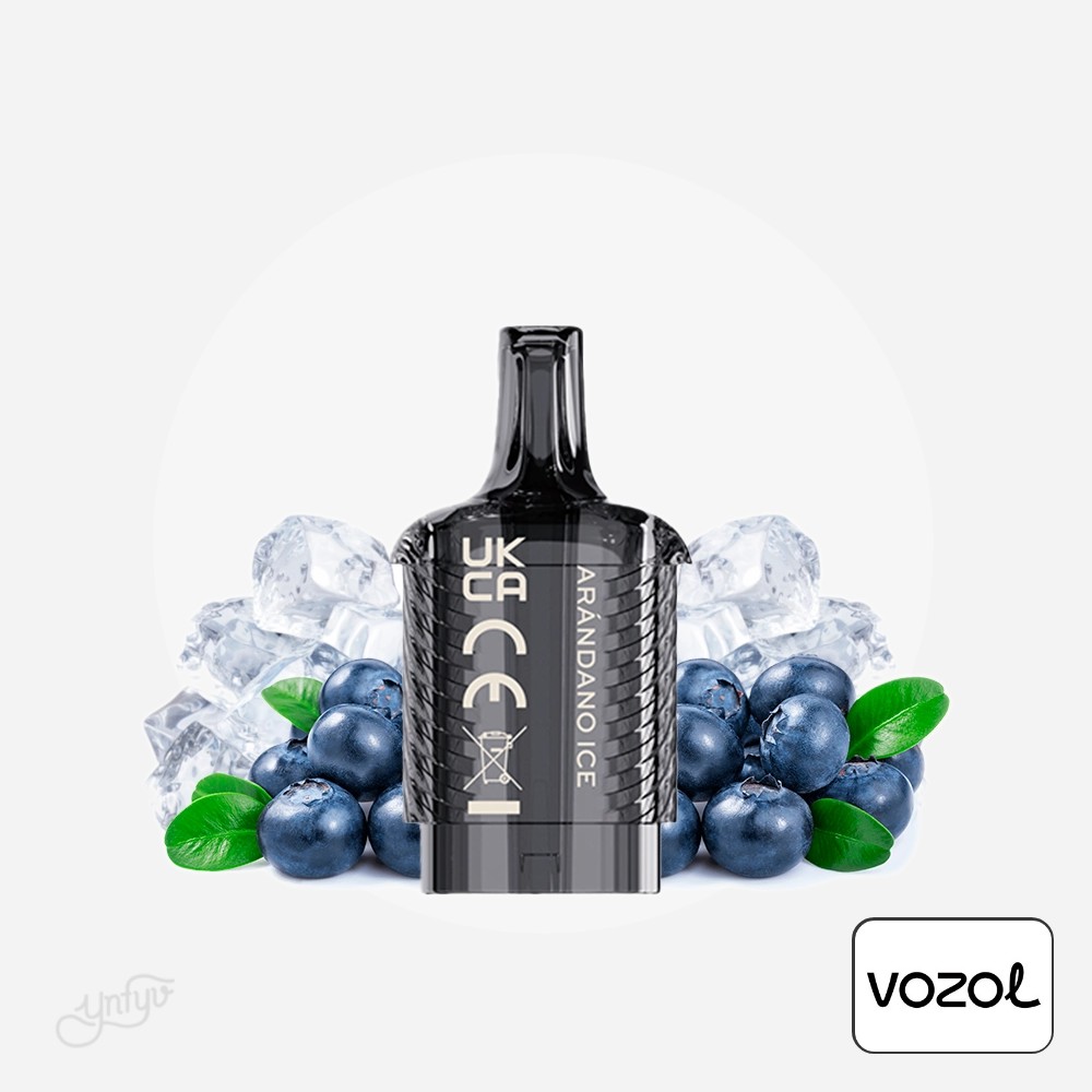 Cartucho Precargado Vista Plug 2+10 Arándano Ice 20Mg Vozol | Yonofumoyovapeo.com cartucho precargado vista plug 2+10 arándano ice 20mg vozol