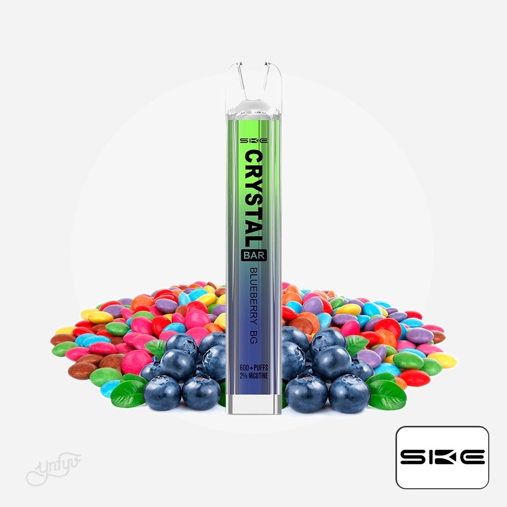 Vaper Desechable Crystal Bar Blueberry Bg 20Mg Ske | Yonofumoyovapeo.com vaper desechable crystal bar blueberry bg 20mg ske