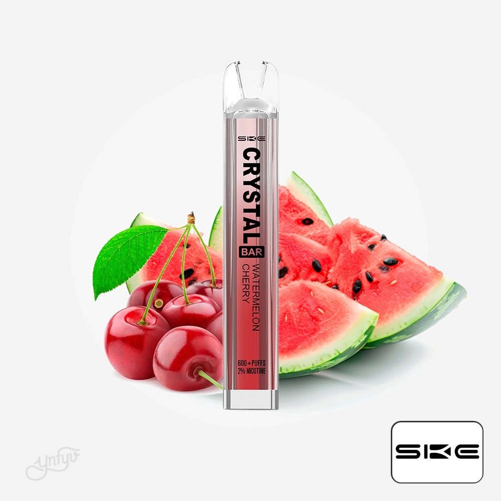 Vaper Desechable Crystal Bar Watermelon Cherry 20Mg Ske | Yonofumoyovapeo.com vaper desechable crystal bar watermelon cherry 20mg ske