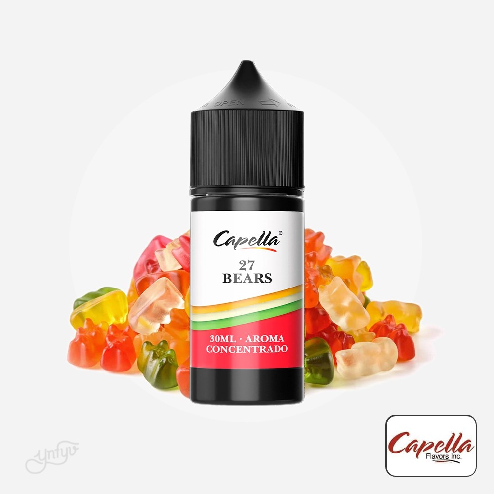 Aroma 27 Bears 30Ml - Capella | Yonofumoyovapeo.com aroma 27 bears 30ml - capella
