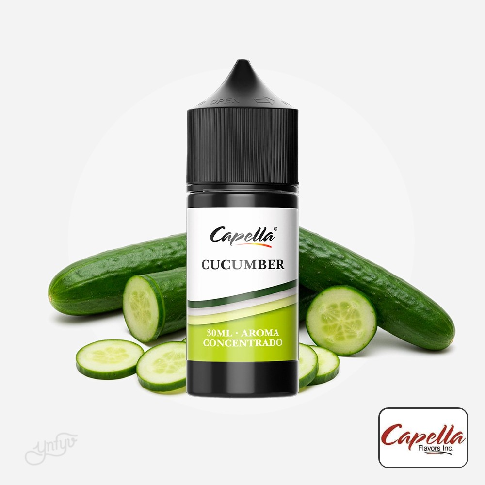 Aroma Cucumber 30Ml - Capella | Yonofumoyovapeo.com aroma cucumber 30ml - capella