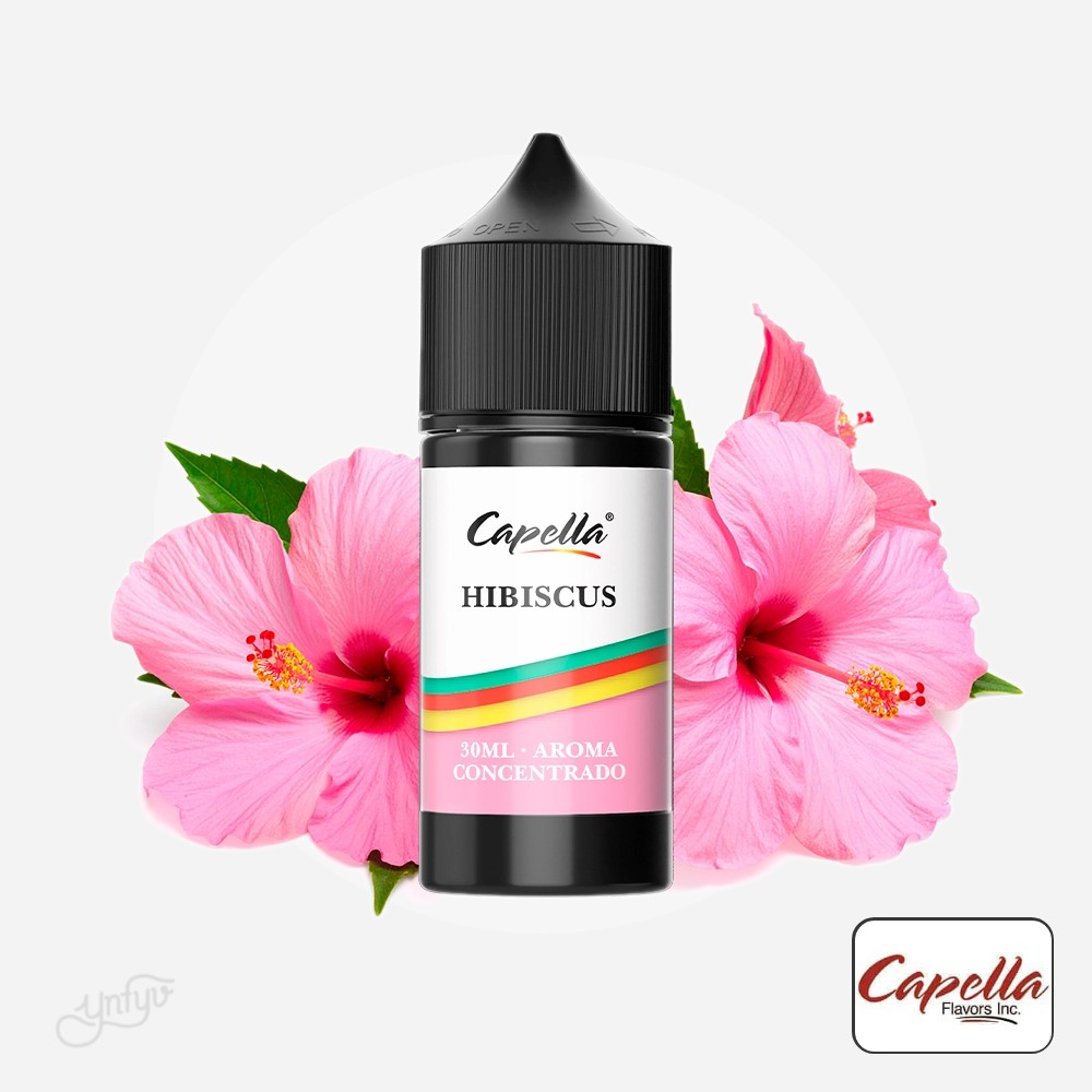 Aroma Hibiscus 30Ml - Capella | Yonofumoyovapeo.com aroma hibiscus 30ml - capella