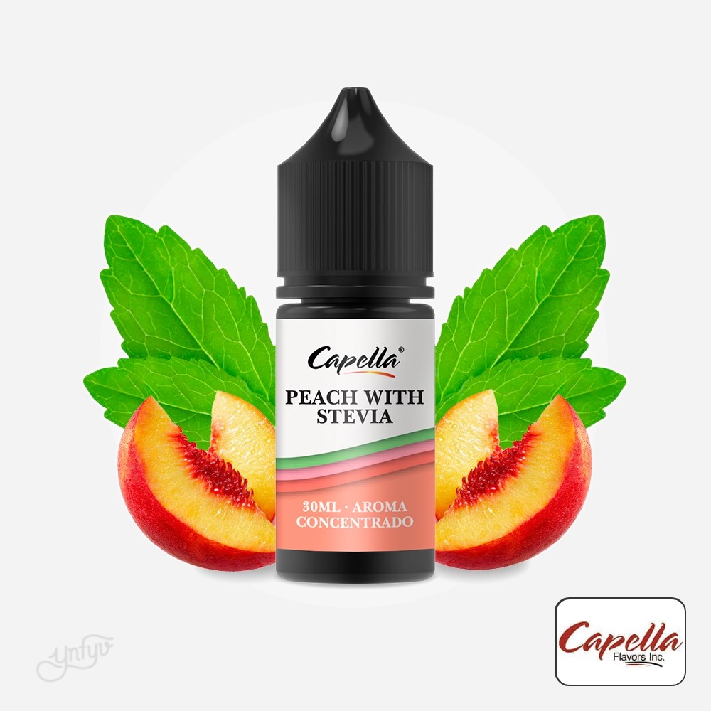 Aroma Peach With Stevia 30Ml - Capella | Yonofumoyovapeo.com aroma peach with stevia 30ml - capella