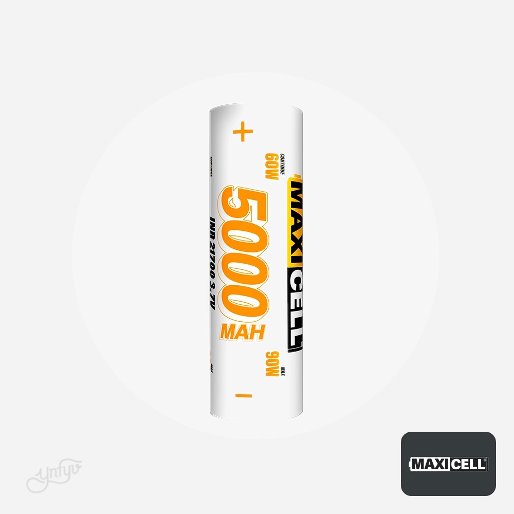 Batería Maxicell Inr 21700 5000Ma. | Yonofumoyovapeo.com batería maxicell inr 21700 5000ma.