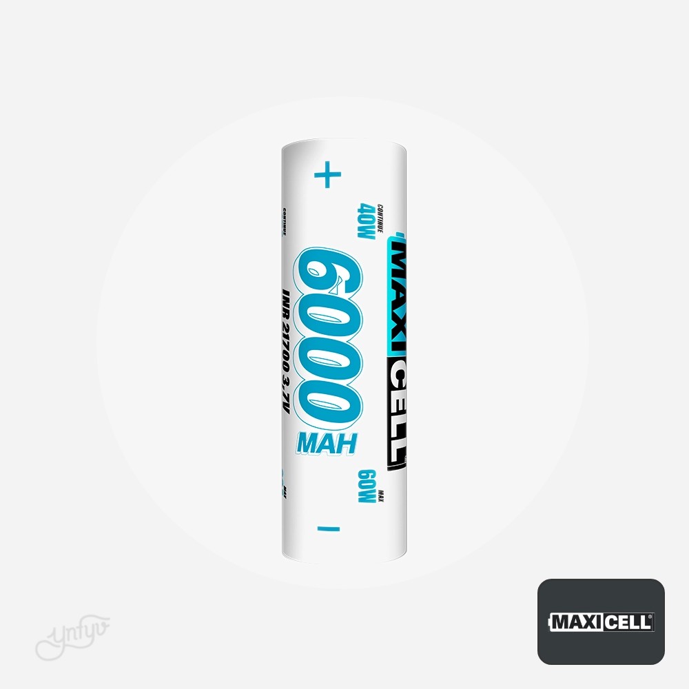 Batería Maxicell Inr 21700 6000Ma. | Yonofumoyovapeo.com batería maxicell inr 21700 6000ma.