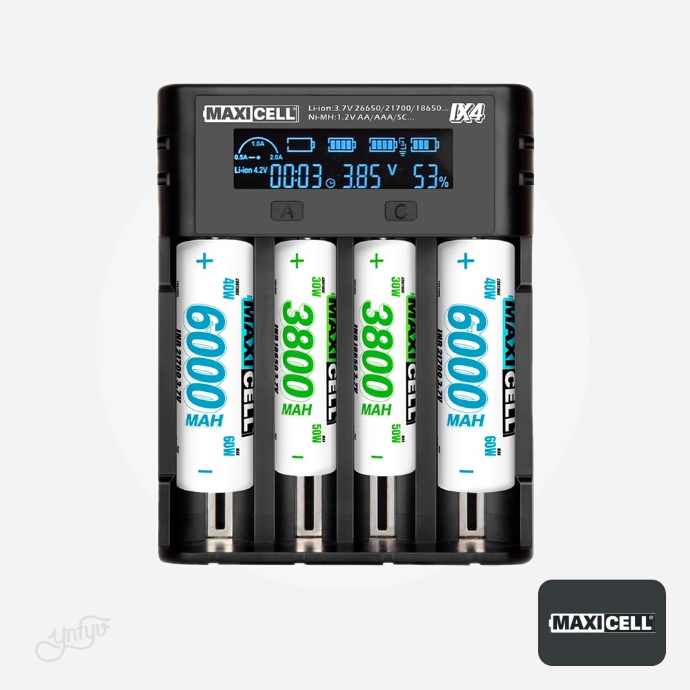 Cargador Maxicell Ix4 | Yonofumoyovapeo.com cargador maxicell ix4