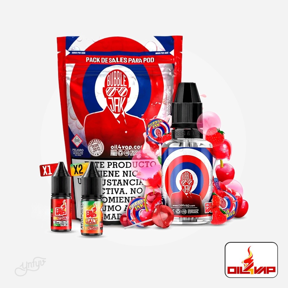 Sales Bubble Jack Pack De Sales 30Ml - Oil4Vap | Yonofumoyovapeo.com sales bubble jack pack de sales 30ml - oil4vap