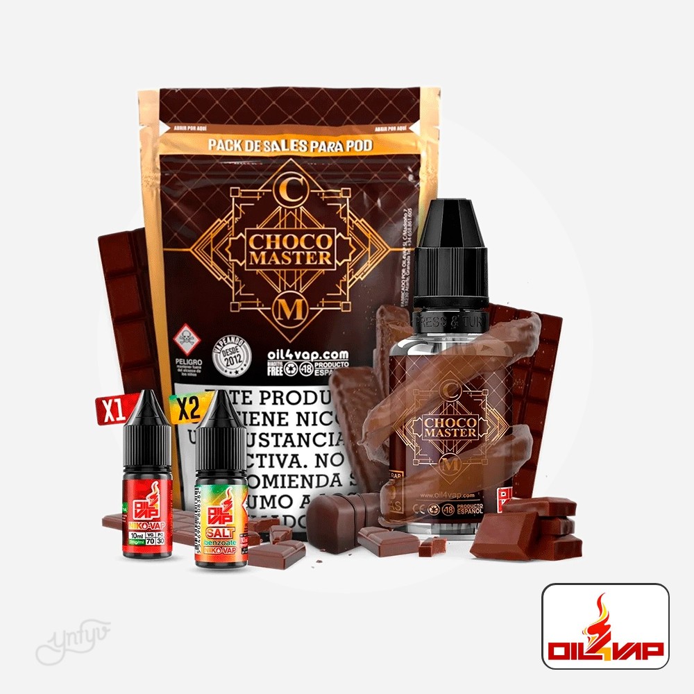Sales Choco Master Pack De Sales 30Ml - Oil4Vap | Yonofumoyovapeo.com sales choco master pack de sales 30ml - oil4vap