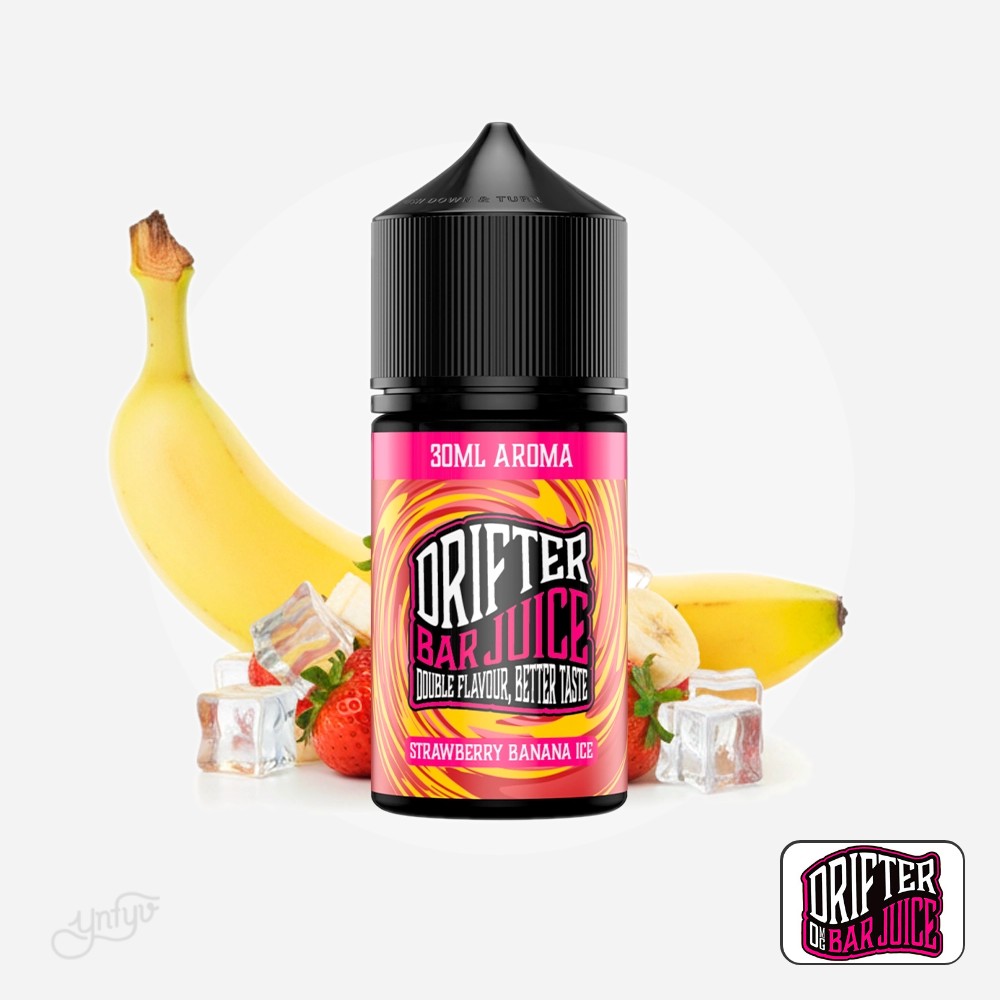 Aroma Strawberry Banana Ice 30Ml - Drifter | Yonofumoyovapeo.com aroma strawberry banana ice 30ml - drifter