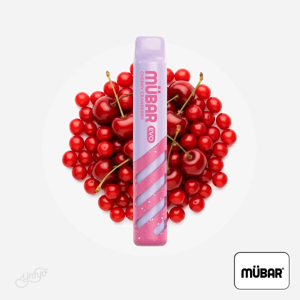 Vaper Desechable Evo 800 Cherry Cranberry 20Mg Mübar | Yonofumoyovapeo.com vaper desechable evo 800 cherry cranberry 20mg mübar