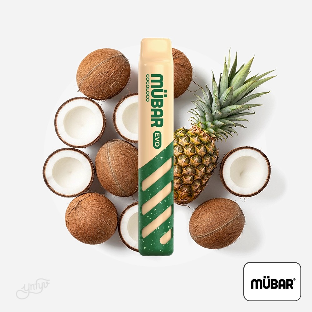 Vaper Desechable Evo 800 Cocoloco 20Mg Mübar | Yonofumoyovapeo.com vaper desechable evo 800 cocoloco 20mg mübar
