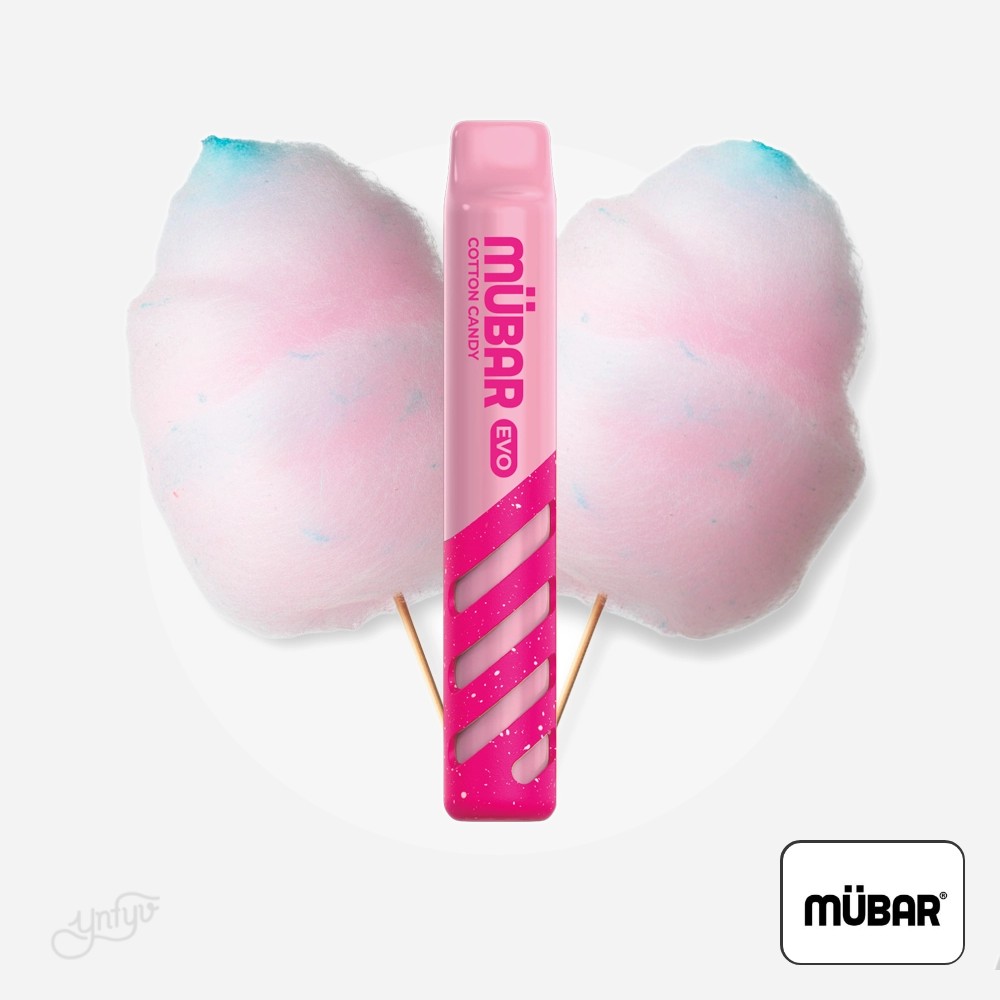 Vaper Desechable Evo 800 Cotton Candy 20Mg Mübar | Yonofumoyovapeo.com vaper desechable evo 800 cotton candy 20mg mübar