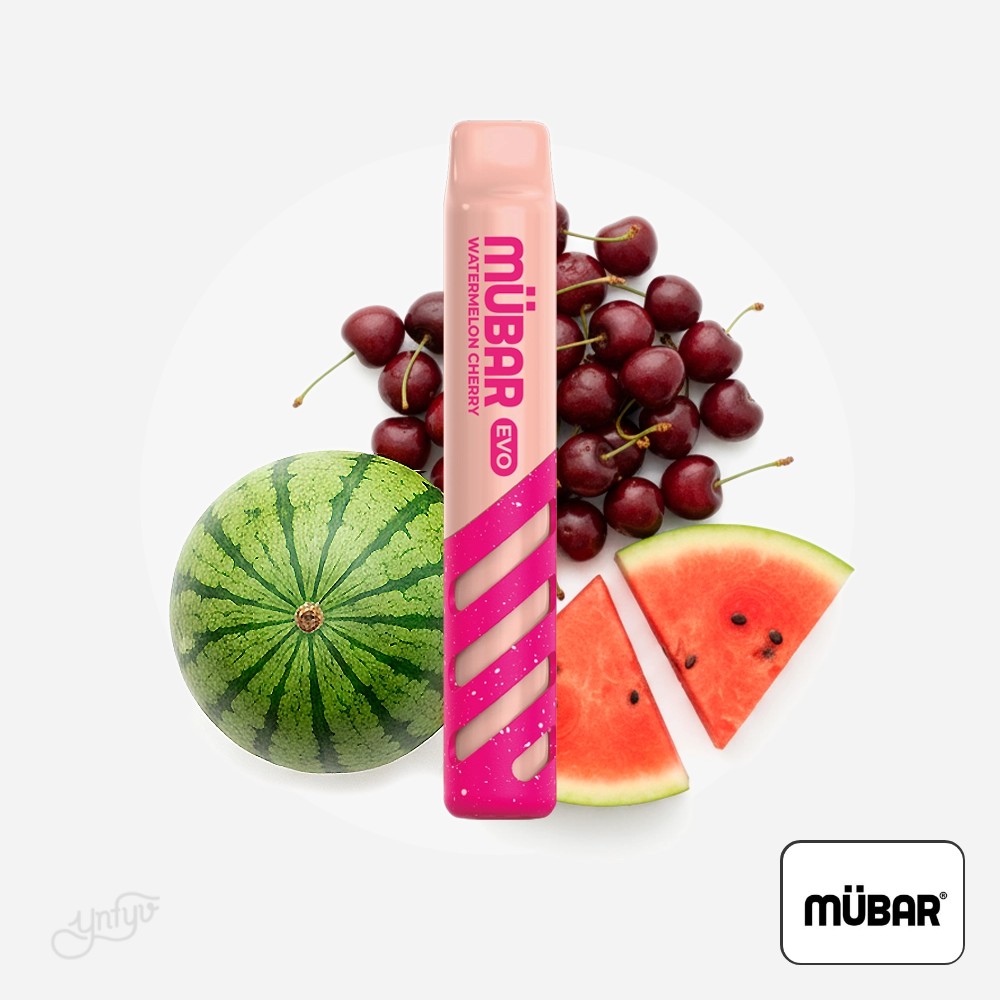 Vaper Desechable Evo 800 Watermelon Cherry 20Mg Mübar | Yonofumoyovapeo.com vaper desechable evo 800 watermelon cherry 20mg mübar