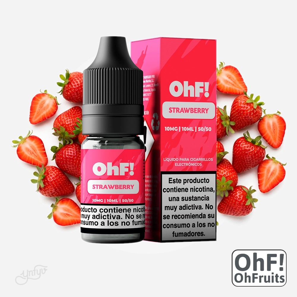 Sales Fruits Strawberry 10Ml - Ohf! | Yonofumoyovapeo.com sales fruits strawberry 10ml - ohf!