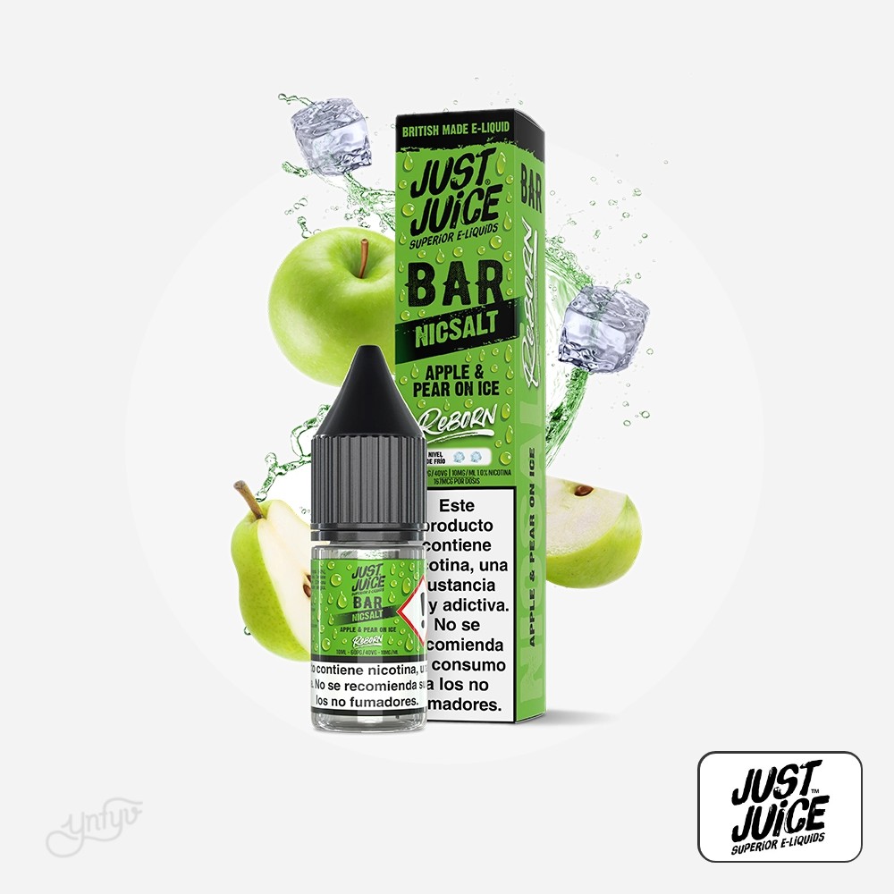 Sales Reborn Bar Apple Pear On Ice 10Ml - Just Juice | Yonofumoyovapeo.com sales reborn bar apple pear on ice 10ml - just juice