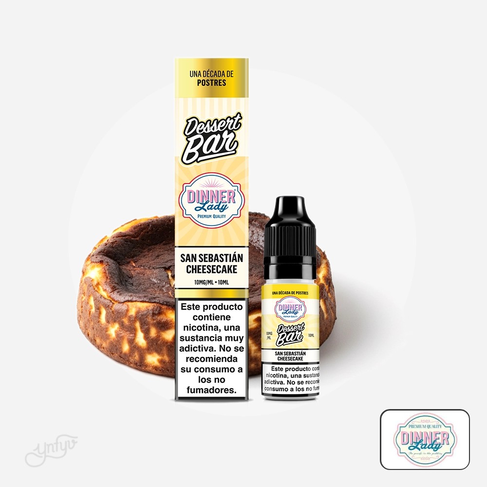 Sales Dessert Bar San Sebastián Cheesecake 10Ml - Dinner Lady | Yonofumoyovapeo.com sales dessert bar san sebastián cheesecake 10ml – dinner lady