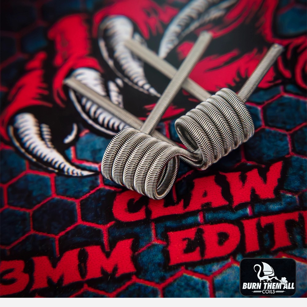 Burn Them All Coils Claw 3Mm 0.15 Dual Full N80 (Pack De 2) | Yonofumoyovapeo.com burn them all coils claw 3mm 0.15 dual full n80 (pack de 2)
