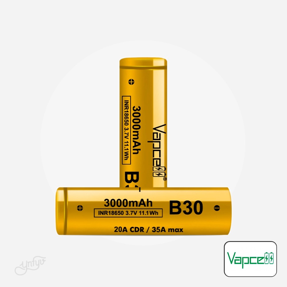 Batería Vapcell B30 18650 25A (Pack De 2) | Yonofumoyovapeo.com batería vapcell b30 18650 25a (pack de 2)